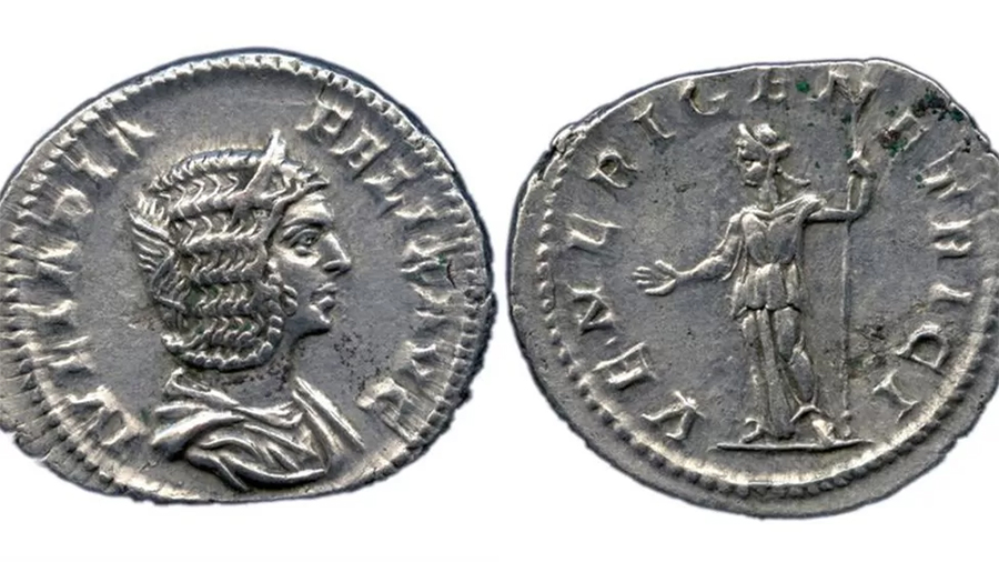 سکه نقره رومی